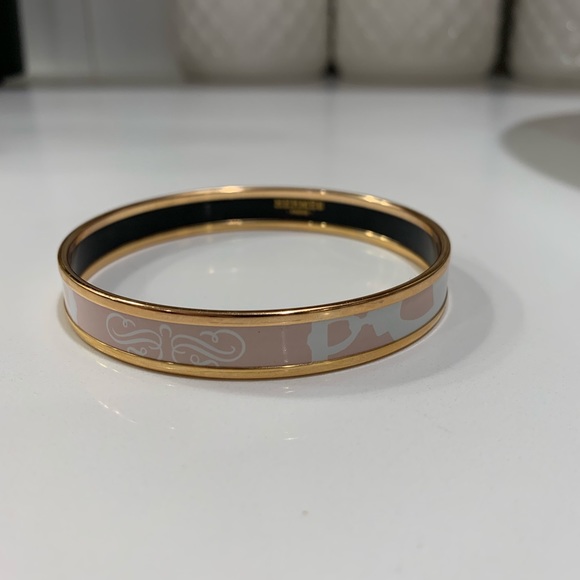 Hermès Brides De Galla Tattoo Bangle Bracelet - Picture 3 of 4
